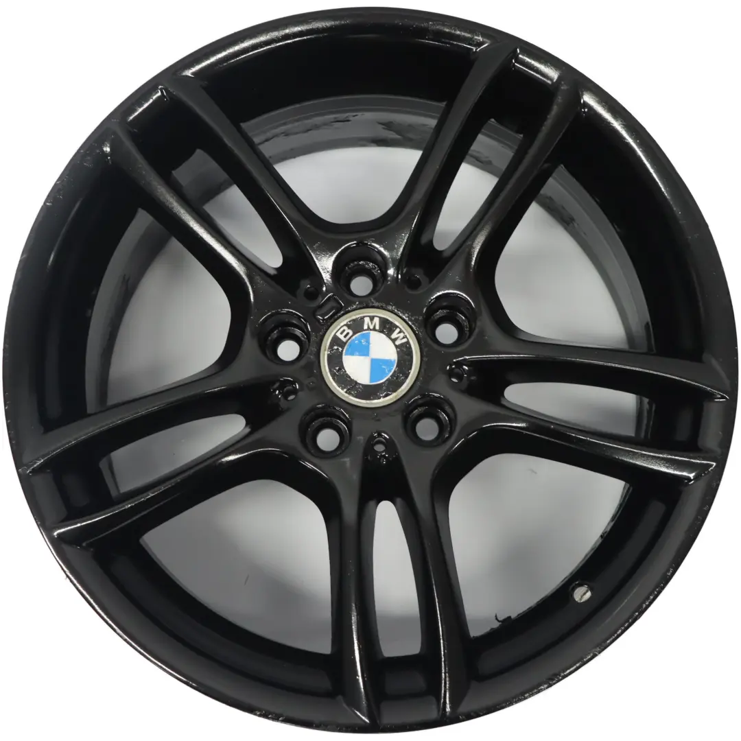 Wheel Rim BMW E81 E82 E87 Black Rear Alloy 18" M Double Spoke 261 8,5J - SKU 7891051-7 - Part number 7891051