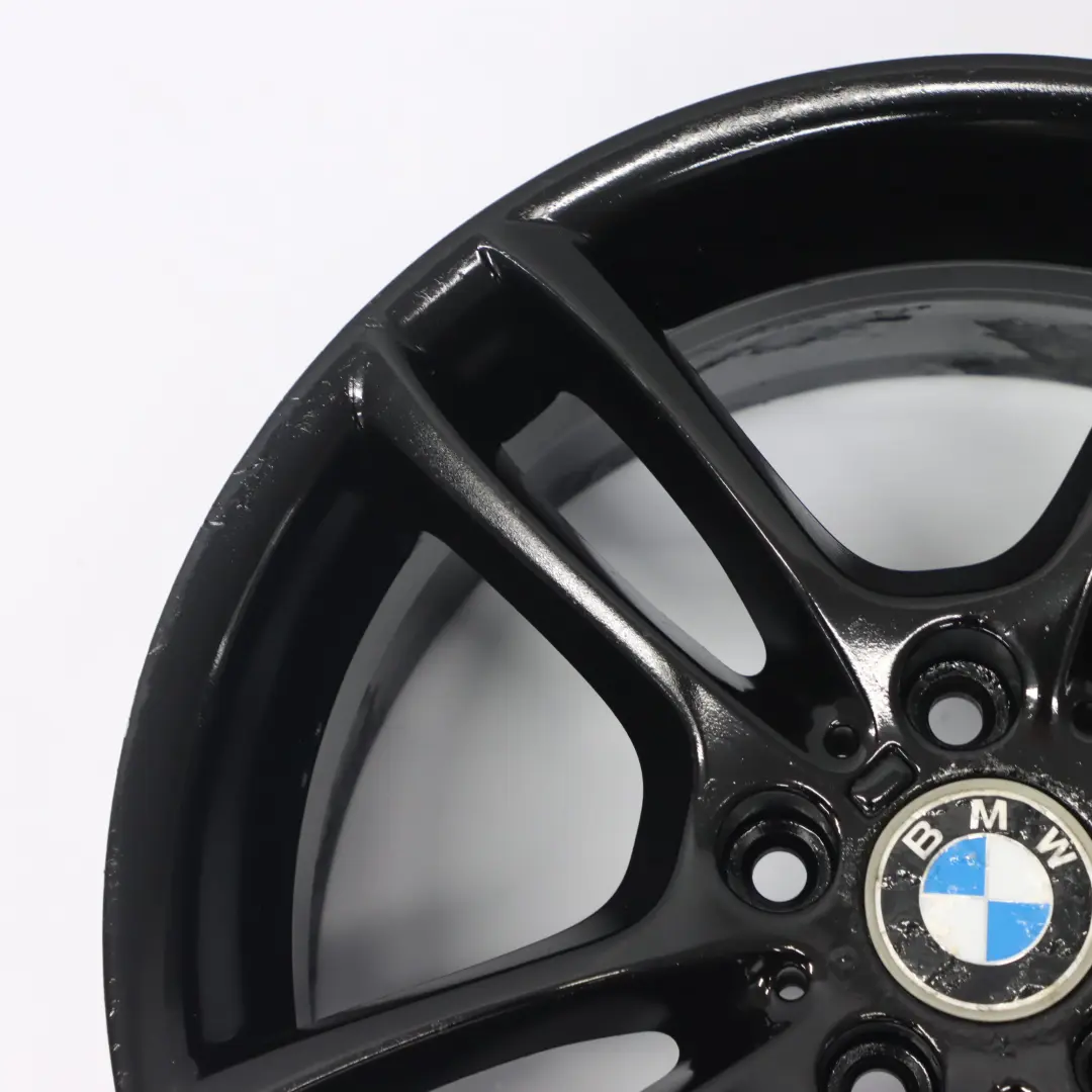 Wheel Rim BMW E81 E82 E87 Black Rear Alloy 18" M Double Spoke 261 8,5J - SKU 7891051-7 - Part number 7891051