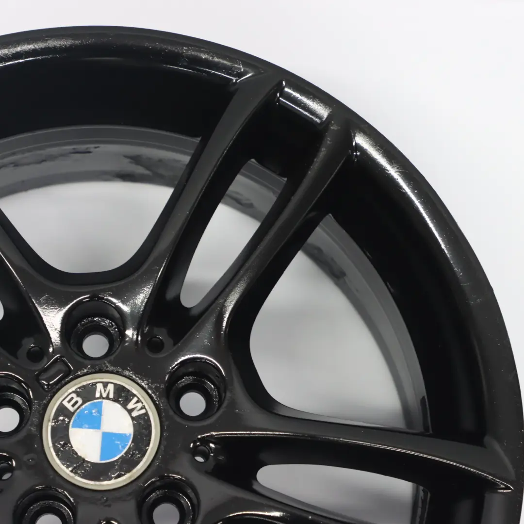 Wheel Rim BMW E81 E82 E87 Black Rear Alloy 18" M Double Spoke 261 8,5J - SKU 7891051-7 - Part number 7891051