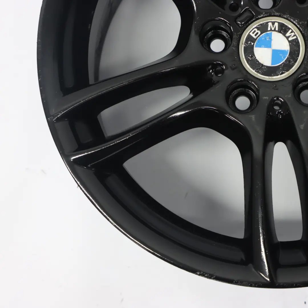 Wheel Rim BMW E81 E82 E87 Black Rear Alloy 18" M Double Spoke 261 8,5J - SKU 7891051-7 - Part number 7891051