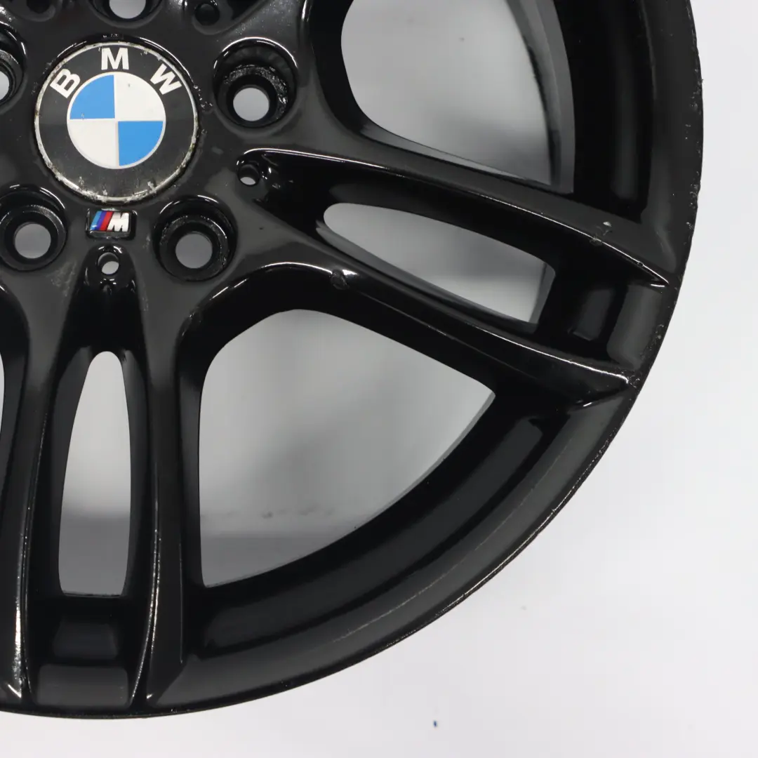 Rim BMW E81 E82 E87 Black Rear Alloy 18" M Double Spoke 261 8,5J to Wheel with Part number 7891051 Wheel Rim BMW E81 E82 E87 Black Rear Alloy 18" M Double Spoke 261 8,5J - SKU 7891051-8 - Part number 7891051