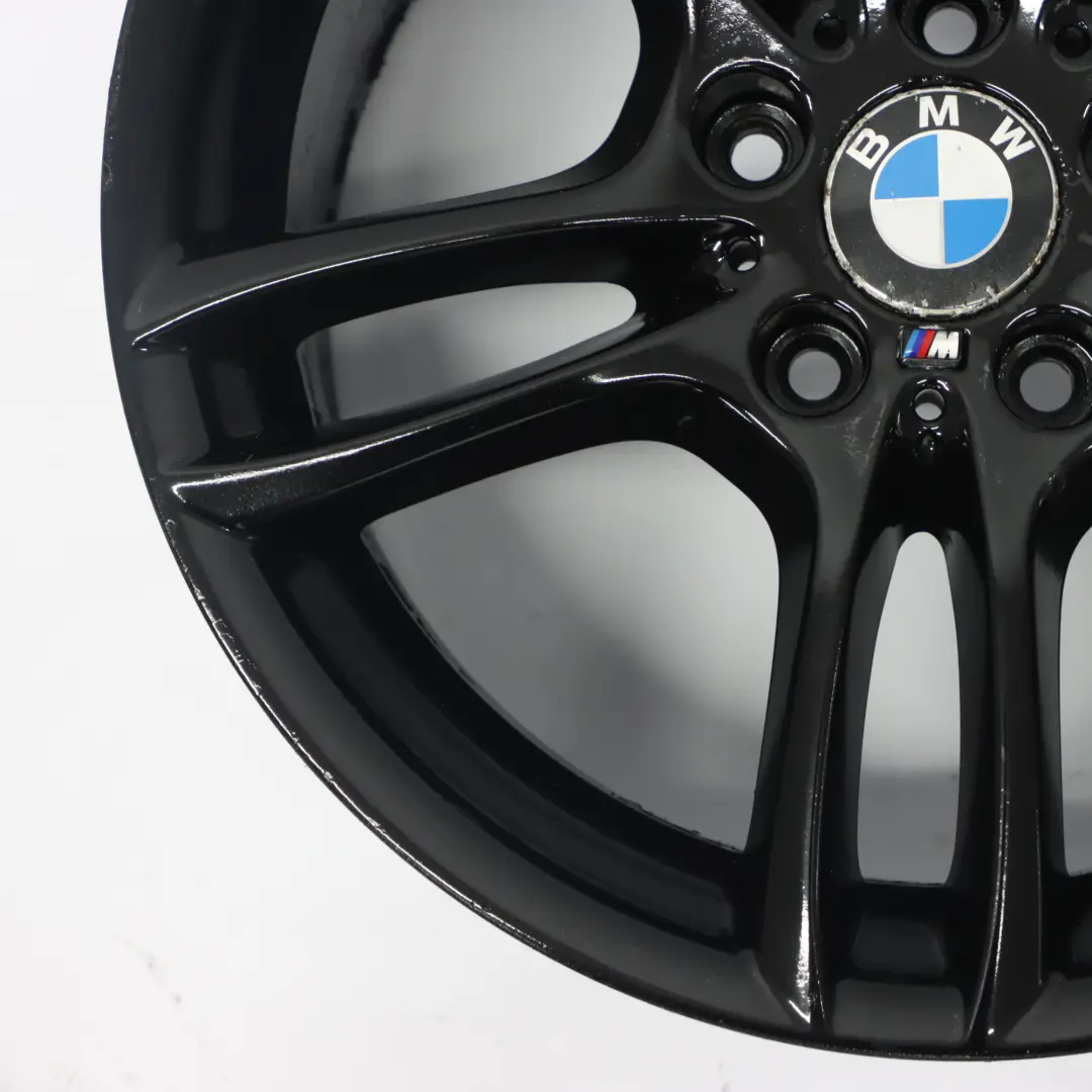 Rim BMW E81 E82 E87 Black Rear Alloy 18" M Double Spoke 261 8,5J to Wheel with Part number 7891051 Wheel Rim BMW E81 E82 E87 Black Rear Alloy 18" M Double Spoke 261 8,5J - SKU 7891051-8 - Part number 7891051