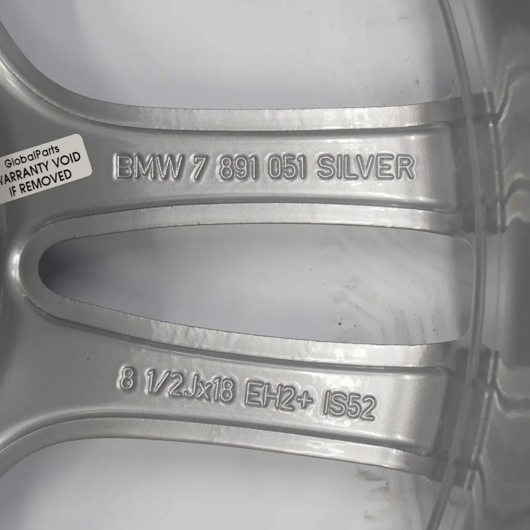 BMW E81 E87 Felga Aluminiowa 18" 8,5J ET:52 - SKU 7891051 - Numer Części 7891051
