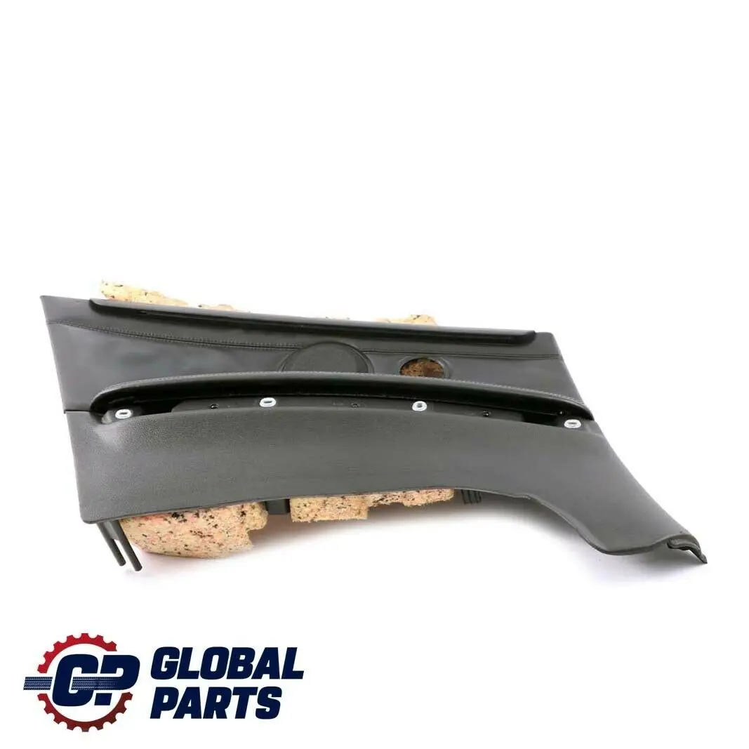 BMW 3 E93 M3 Cabrio Rear Left N/S Lateral Trim Panel Lining Black Leather - SKU 7891119 - Part number 7891119