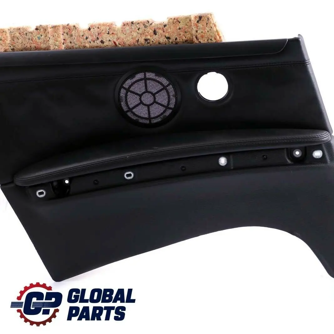 BMW 3 E93 M3 Cabrio Rear Left N/S Lateral Trim Panel Lining Black Leather - SKU 7891119 - Part number 7891119