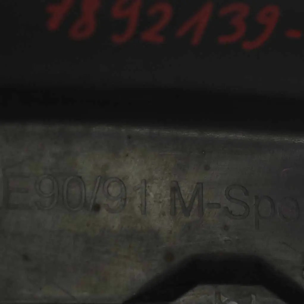 BMW E90 E91 Osłona Dyfuzora Zderzak Tył M-Pakiet - SKU 7892139-1 - Numer Części 7892139