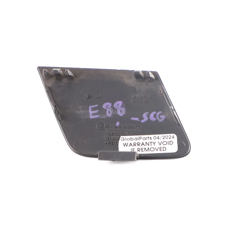  Towing Eye Flap BMW F20 F21 M Sport Bumper Trim Panel Covering Rear Grey 8048975 - SKU 8053826 - Part number 8053826