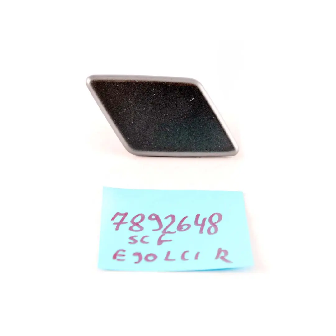 BMW E90 E91 LCI M Sport Cover Spray Nozzle Flap Right O/S Spacegrau Space Grey - SKU 7892648-SCG - Part number 7892648