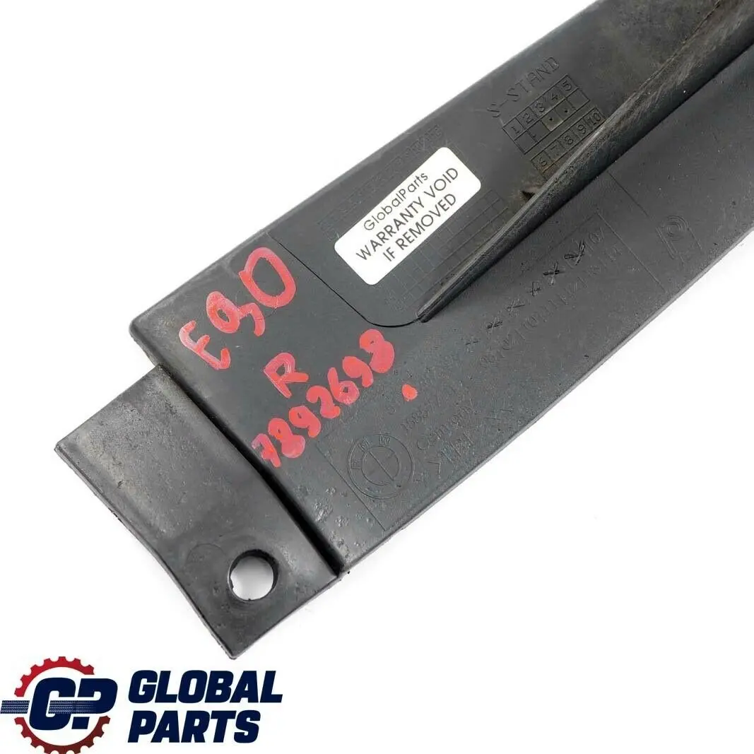 Deflector Lip Right O/S Wheel Arch Trim Rear to BMW 3 Series E90 E91 LCI with Part number 7892698 BMW 3 Series E90 E91 LCI Deflector Lip Right O/S Wheel Arch Trim Rear - SKU 7892698 - Part number 7892698