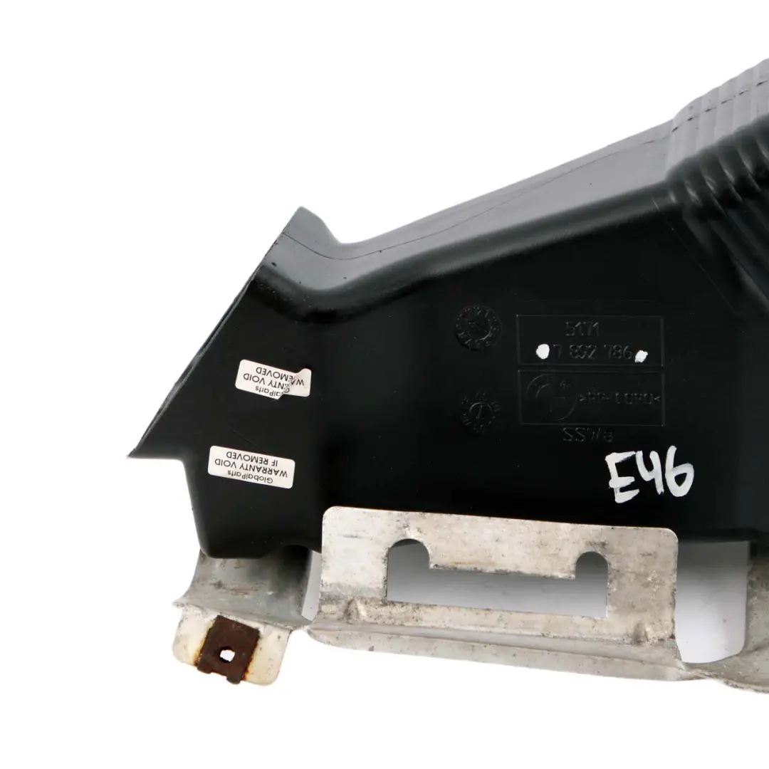 Duct Intake BMW E46 M3 Front Right Brake Channel O/S to Air with Part number 7892786 Air Duct Intake BMW E46 M3 Front Right Brake Channel O/S - SKU 7892786 - Part number 7892786