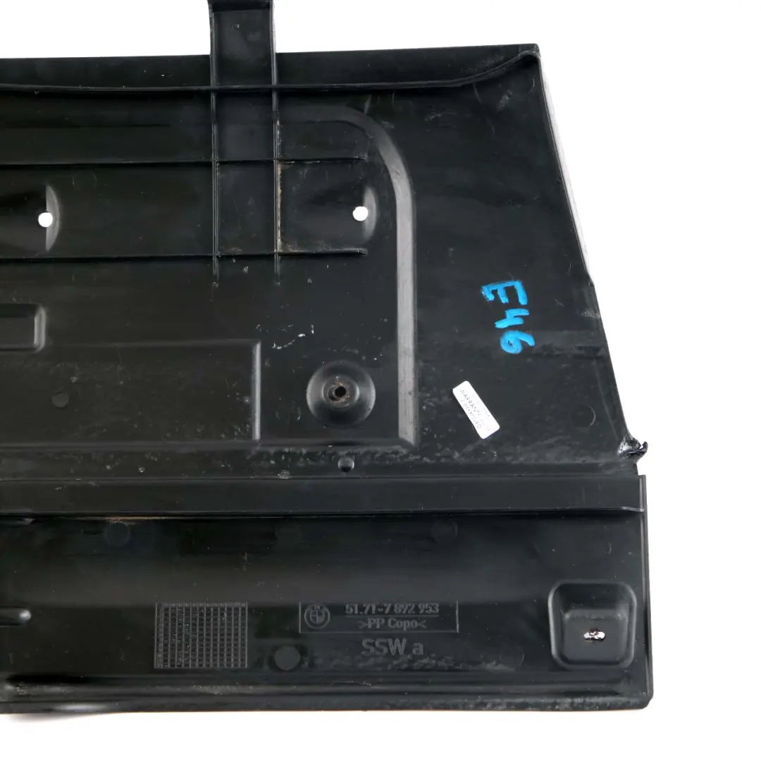 Underfloor Cover BMW M3 E46 Under Body Floor Coating Shield Left N/S to with Part number 7892953 Underfloor Cover BMW M3 E46 Under Body Floor Coating Shield Left N/S - SKU 7892953 - Part number 7892953