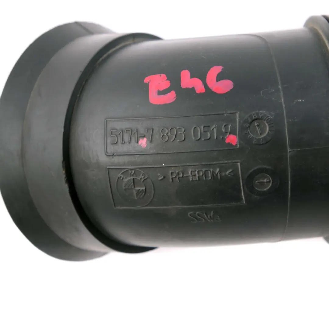 Air Intake Duct BMW E46 M3 Coupé Pipe Hose Brake Channel - SKU 7893051 - Part number 7893051