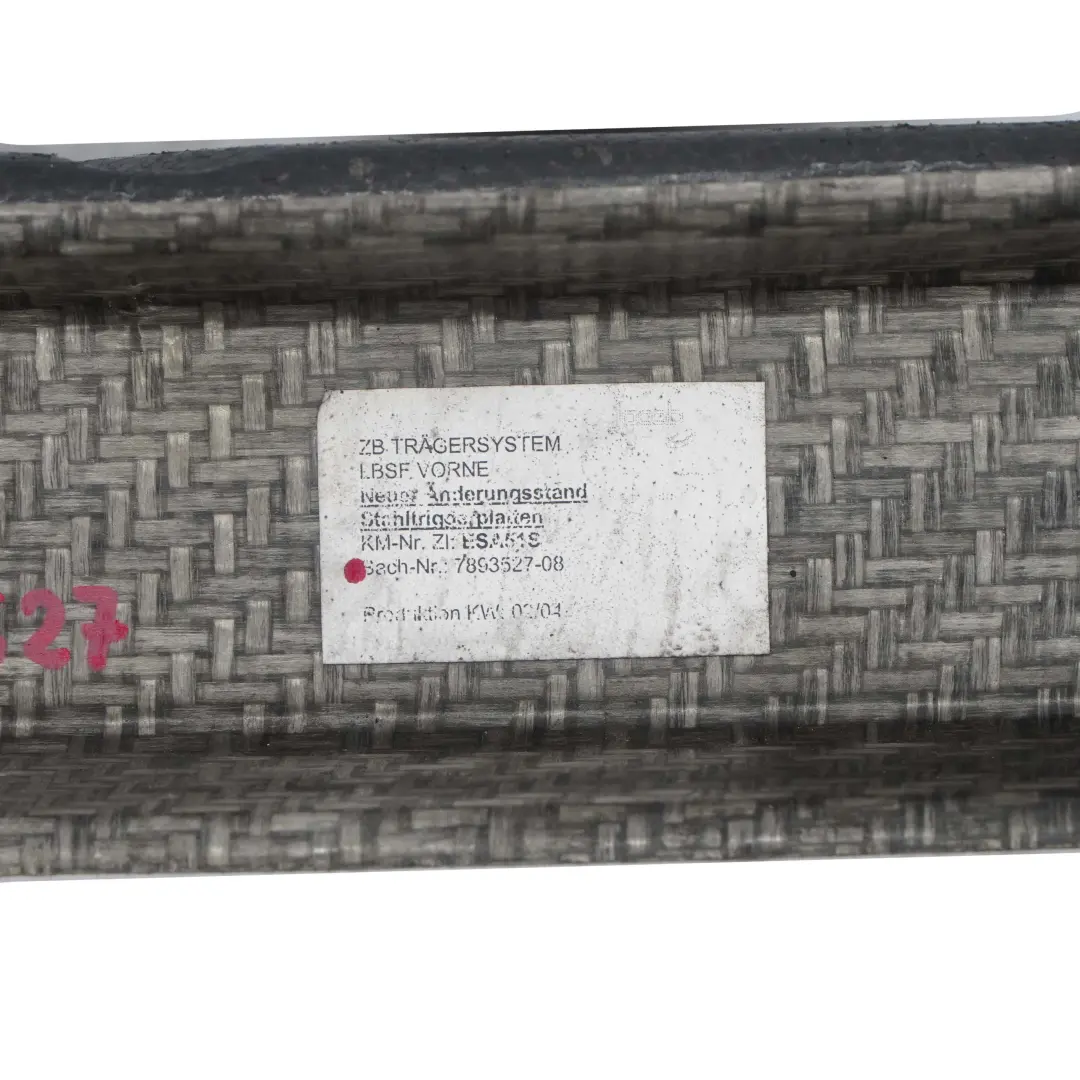  Front Bumper Carrier BMW E46 M3 Carbon Crash Support Reinforcement Bar - SKU 7893527 - Part number 7893527