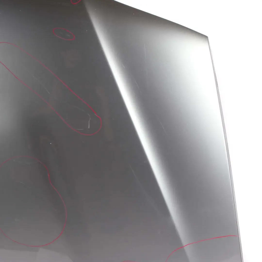 BMW E46 M3 Hood Bonnet Cover Panel Silbergrau Silver Grey Metallic - A08 - SKU 7894223-SBG - Part number 7894223