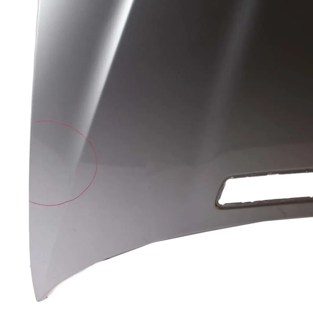 BMW E46 M3 Hood Bonnet Cover Panel Silbergrau Silver Grey Metallic - A08 - SKU 7894223-SBG - Part number 7894223