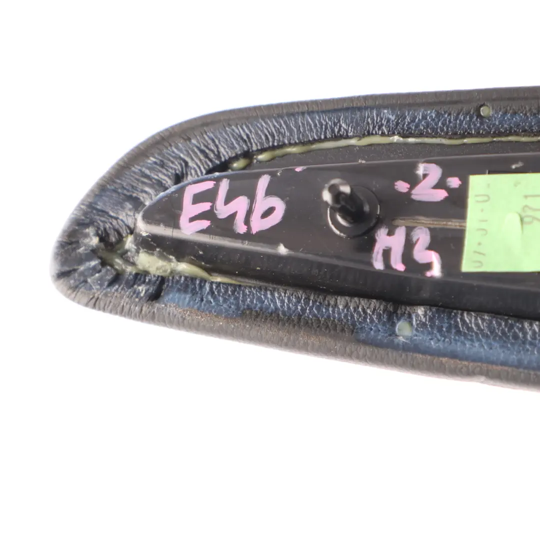 BMW E46 M3 Rear Left N/S Armrest Upper Leather Nappa Black - SKU 7894431 - Part number 7894431