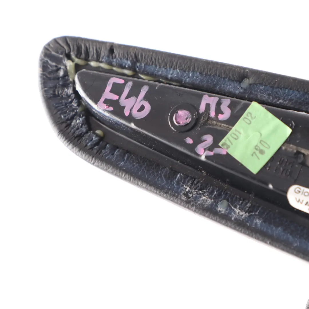 BMW E46 M3 Rear Right O/S Armrest Upper Leather Nappa Black - SKU 7894432 - Part number 7894432