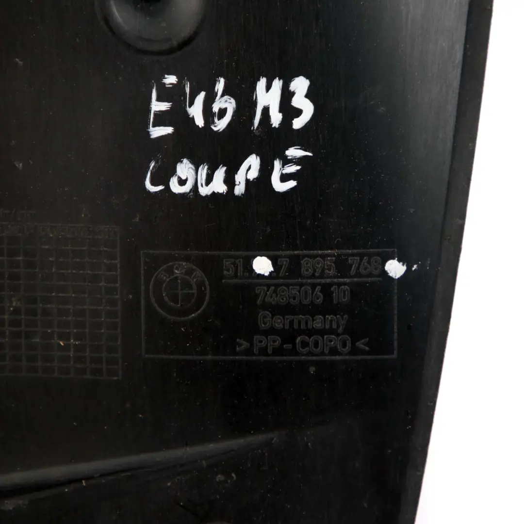 Passage de roue Garde-boue Cache-boue Panneau pour BMW E46 M3 à propos du numéro de pièce 7895768 BMW E46 M3 Passage de roue Garde-boue Cache-boue Panneau - SKU 7895768 - Numéro de pièce 7895768