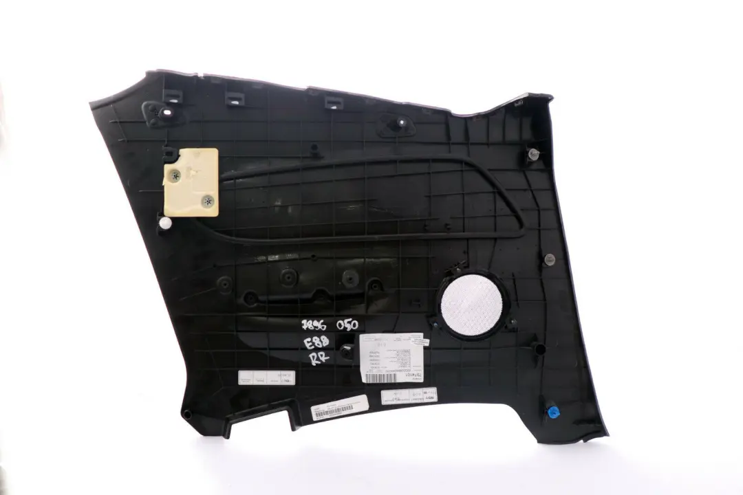 Right O/S Trim Panel Door Card Fabric Sensatec Flashpoint to BMW E88 Rear with Part number 7896050 BMW E88 Rear Right O/S Trim Panel Door Card Fabric Sensatec Flashpoint - SKU 7896050 - Part number 7896050