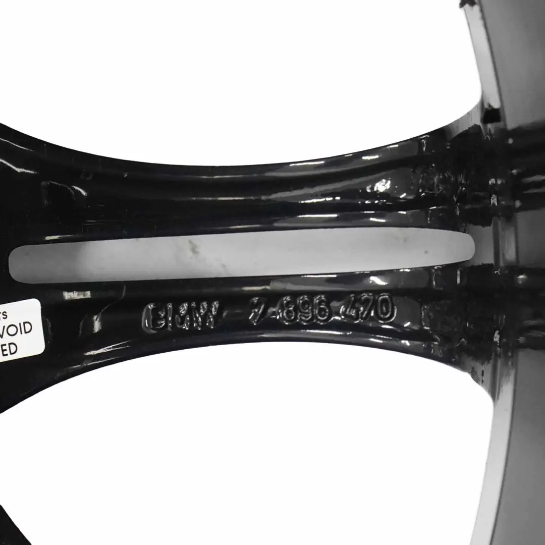 Wheel Rim BMW E46 Z4 E85 Silver Front Alloy 18" ET:47 8J M Double Spoke 135 - SKU 7896470-5 - Part number 7896470