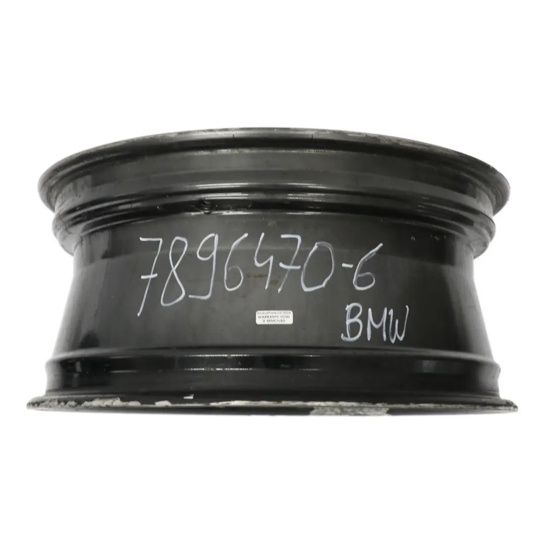  Jante BMW E46 E85 Alliage avant gris 18" ET:47 8J M Double Spoke 135 - SKU 7896470-6 - Numéro de pièce 7896470