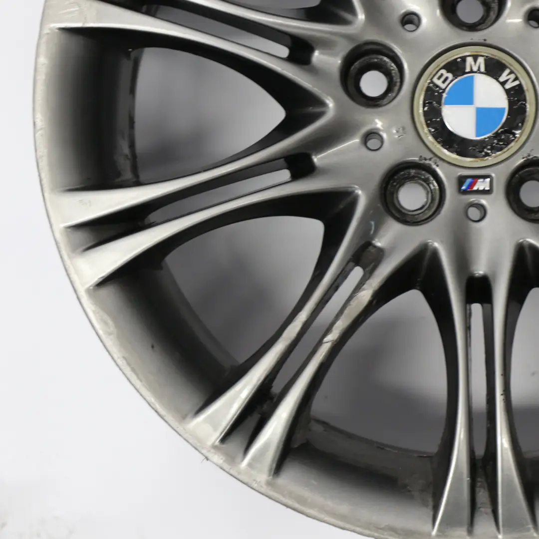  Jante BMW E46 E85 Alliage avant gris 18" ET:47 8J M Double Spoke 135 - SKU 7896470-6 - Numéro de pièce 7896470