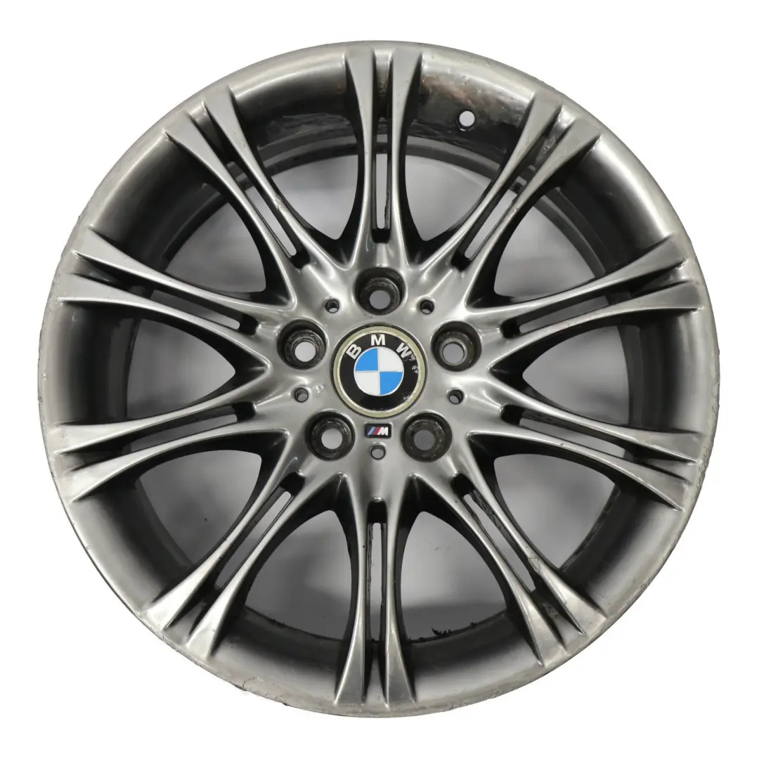 Wheel Rim BMW E46 Z4 E85 Grey Front Alloy 18" ET:47 8J M Double Spoke 135 - SKU 7896470-7 - Part number 7896470