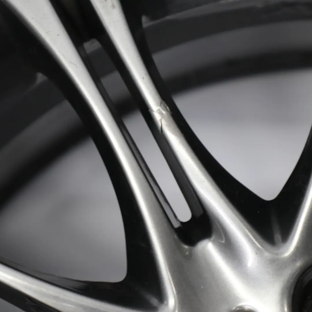 Wheel Rim BMW E46 Z4 E85 Grey Front Alloy 18" ET:47 8J M Double Spoke 135 - SKU 7896470-7 - Part number 7896470