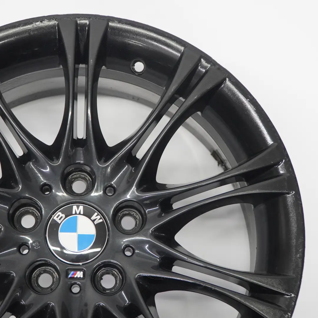 Alloy Wheel Rim 18" 8,5J M Double Spoke 135 to BMW E46 Z4 E85 Black Rear with Part number 7896490 BMW E46 Z4 E85 Black Rear Alloy Wheel Rim 18" 8,5J M Double Spoke 135 - SKU 7896490-5 - Part number 7896490