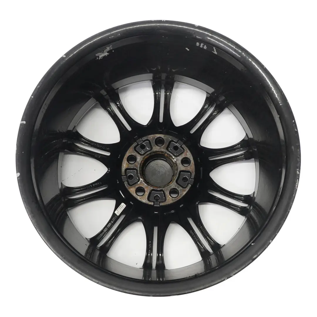 BMW E46 Z4 E85 Schwarz Hinterradfelge Alu Felge 18" 8,5J M Doppelspeiche 135 - SKU 7896490-5 - Teilenummer 7896490