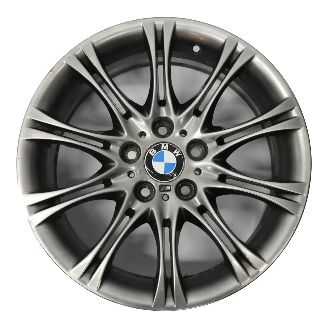 BMW E46 Z4 E85 Grey Rear Alloy Wheel Rim 18" 8,5J ET:50 M Double Spoke 135 - SKU 7896490-7 - Part number 7896490