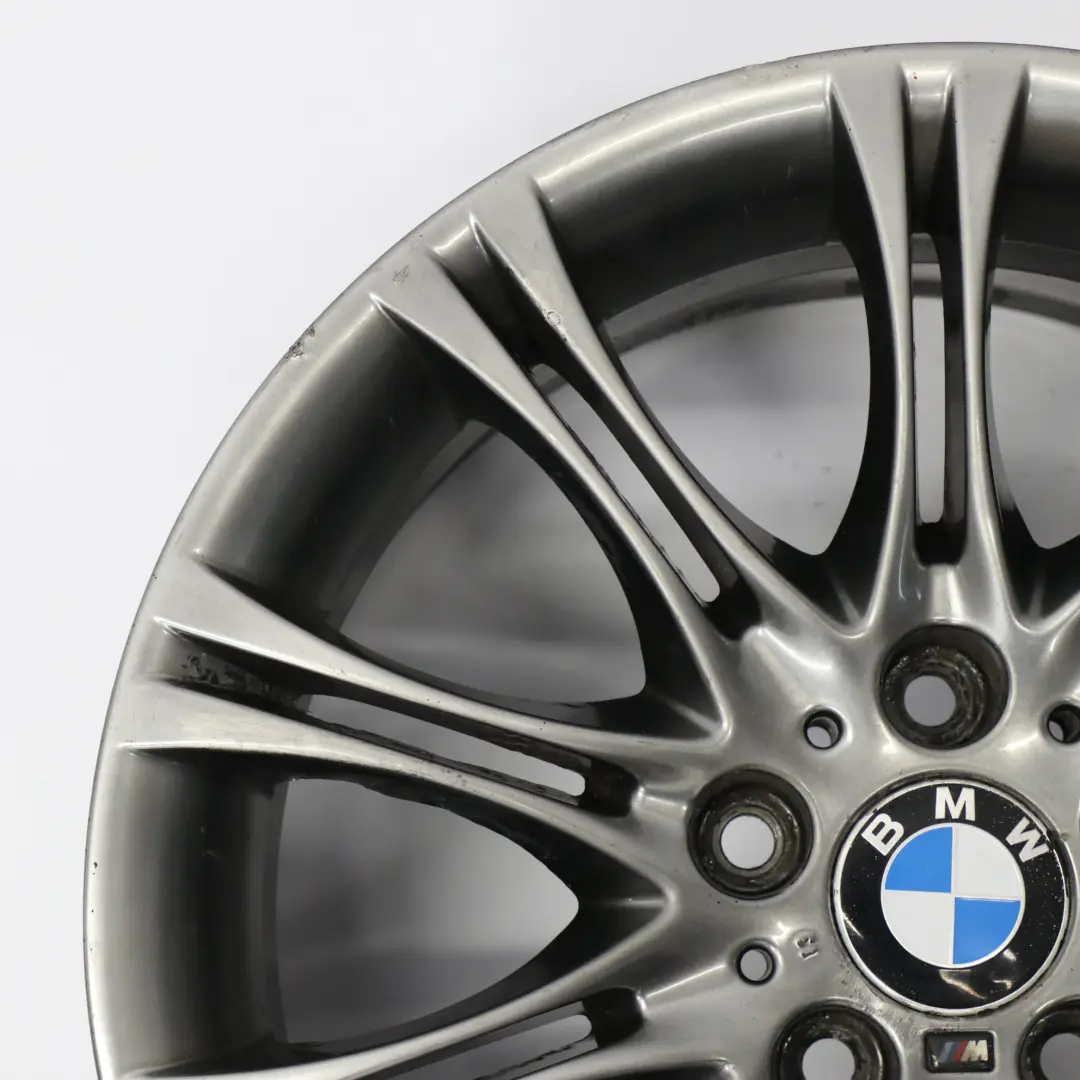 BMW E46 Z4 E85 Grey Rear Alloy Wheel Rim 18" 8,5J ET:50 M Double Spoke 135 - SKU 7896490-7 - Part number 7896490