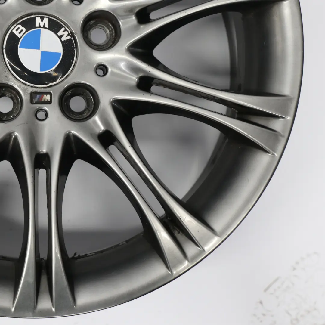 BMW E46 Z4 E85 Grey Rear Alloy Wheel Rim 18" 8,5J ET:50 M Double Spoke 135 - SKU 7896490-7 - Part number 7896490