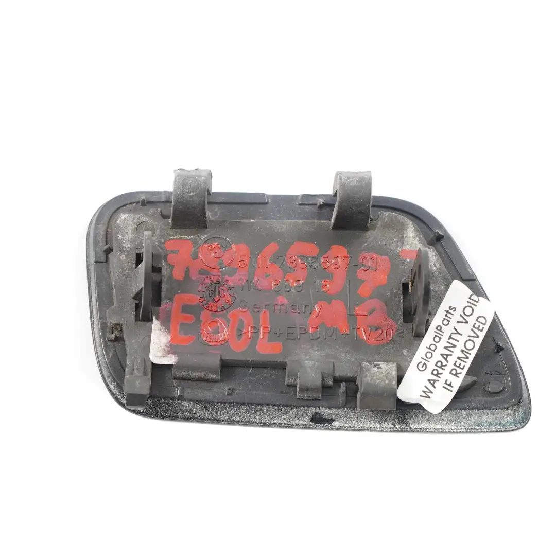 BMW E60 M-Sport pare-chocs avant - Cache phare gauche Monacoblau A35 - SKU 7896597-MB - Numéro de pièce 7896597