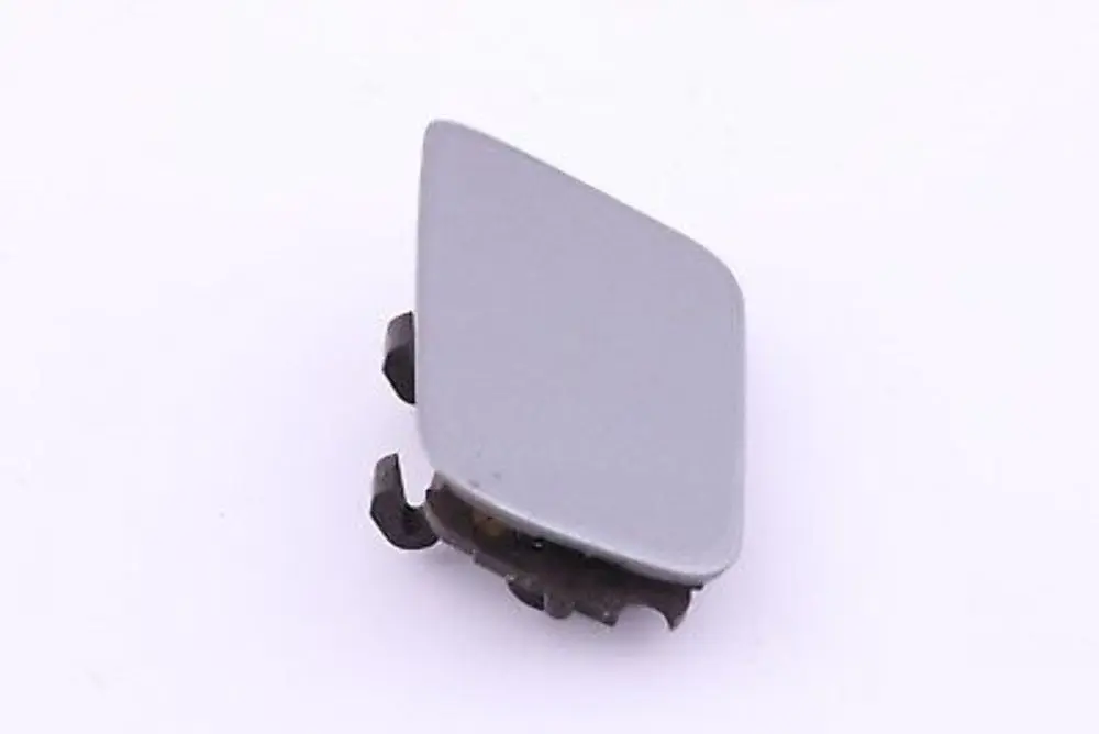 BMW E60 M Sport Front Bumper Headligh Flap Cover Left N/S Silber Grey - A08 - SKU 7896601-SBG - Part number 7896601