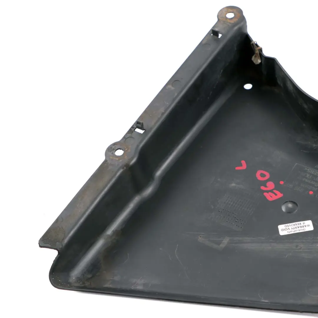 Cubierta Inferior Izquierda Motor Escudo antisalpicaduras para BMW E60 E61 con número de pieza 7896607 BMW E60 E61 Cubierta Inferior Izquierda Motor Escudo antisalpicaduras - SKU 7896607 - Número de pieza 7896607