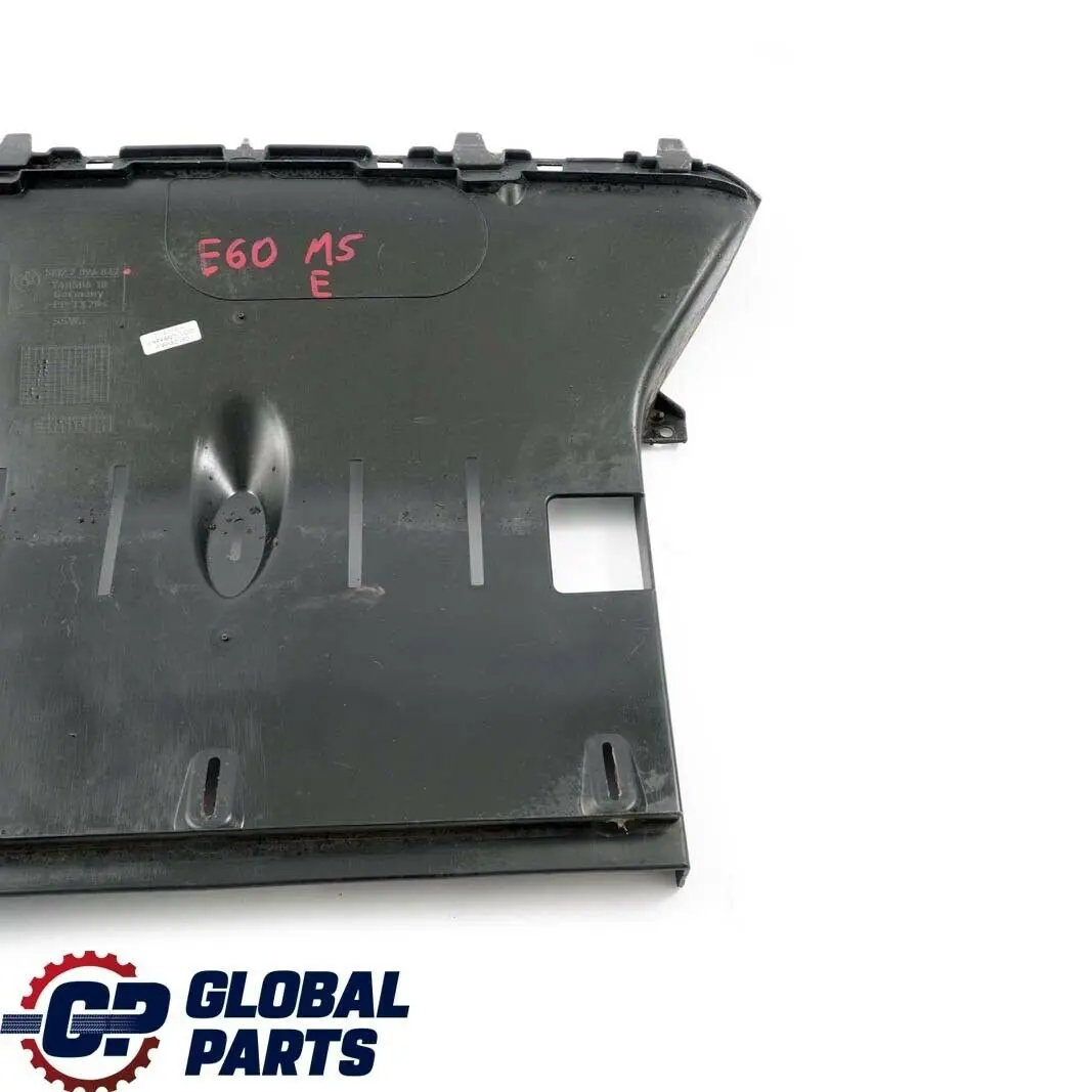 Bumper Bottom Centre Guide Support to BMW 5 Series E60 E61 LCI M5 Rear with Part number 7896847 BMW 5 Series E60 E61 LCI M5 Rear Bumper Bottom Centre Guide Support - SKU 7896847 - Part number 7896847