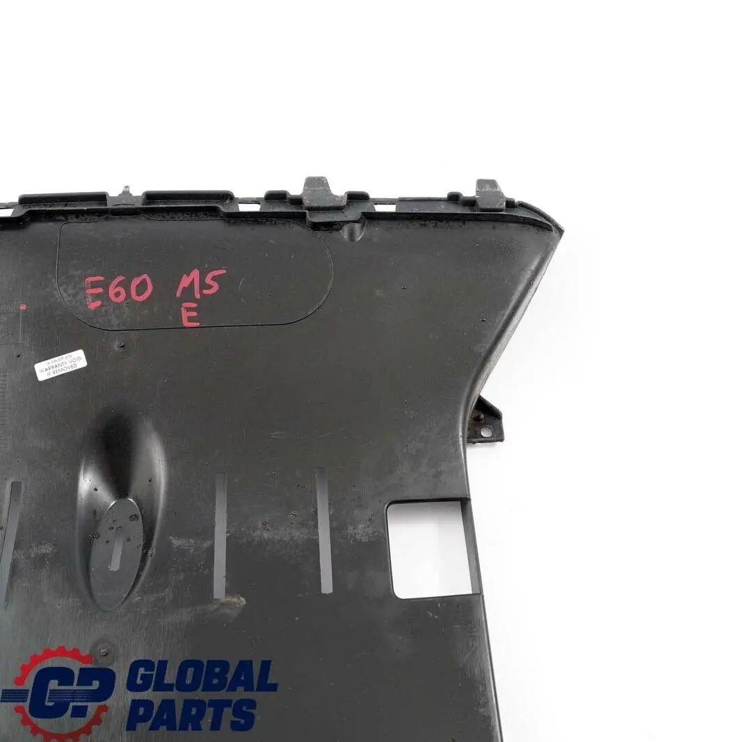 Bumper Bottom Centre Guide Support to BMW 5 Series E60 E61 LCI M5 Rear with Part number 7896847 BMW 5 Series E60 E61 LCI M5 Rear Bumper Bottom Centre Guide Support - SKU 7896847 - Part number 7896847