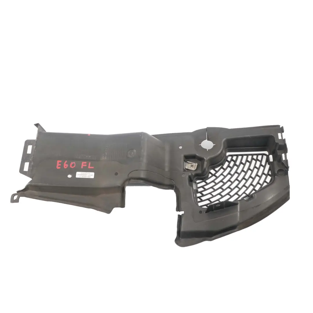 Conduit d'Air Avant Gauche 5171 pour BMW E60 E61 à propos du numéro de pièce 8036575 BMW E60 E61 Conduit d'Air Avant Gauche 5171 - SKU 7897175 - Numéro de pièce 8036575