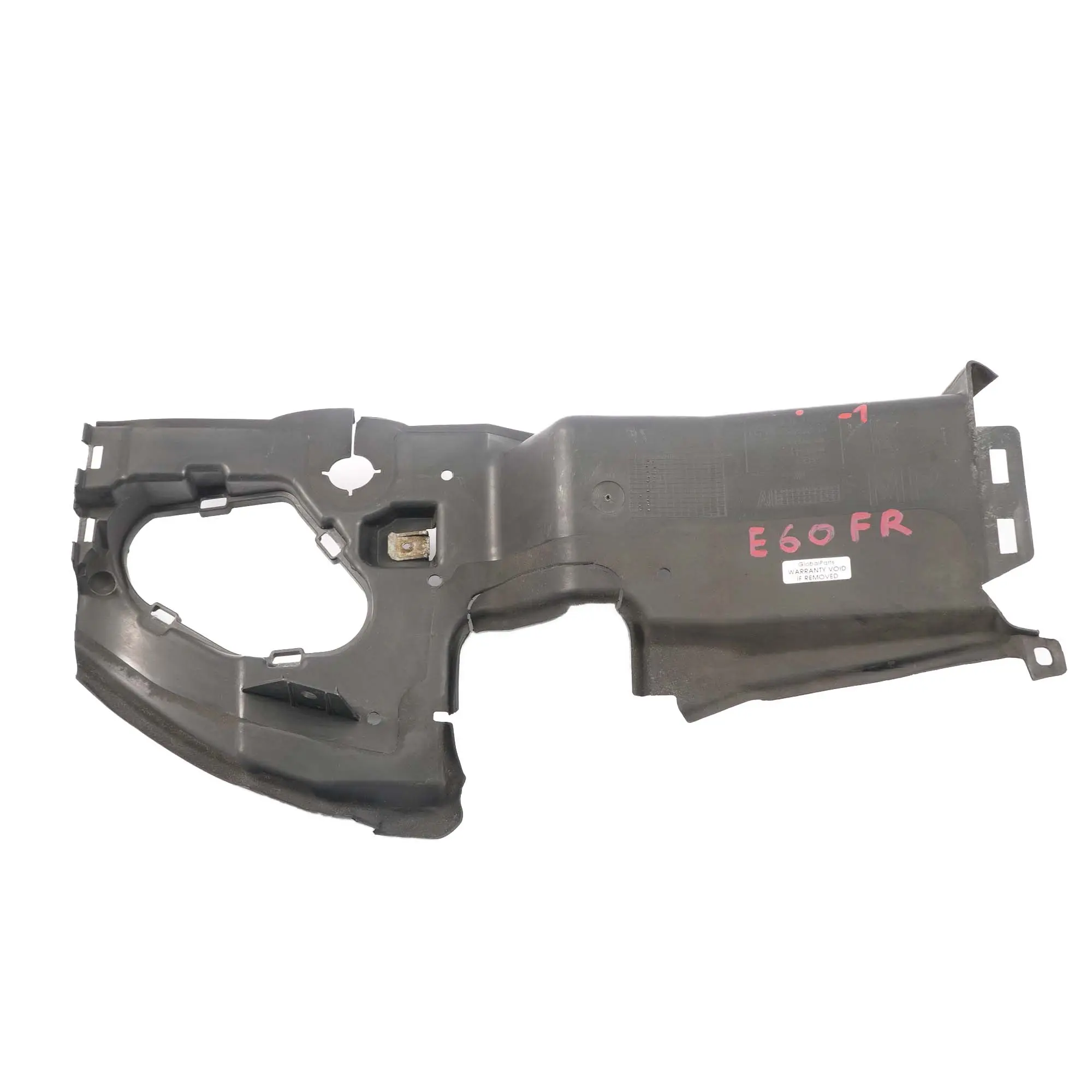 BMW E60 E61 Conducto De Aire Delantero Derecho Parachoques Tapa 7897176