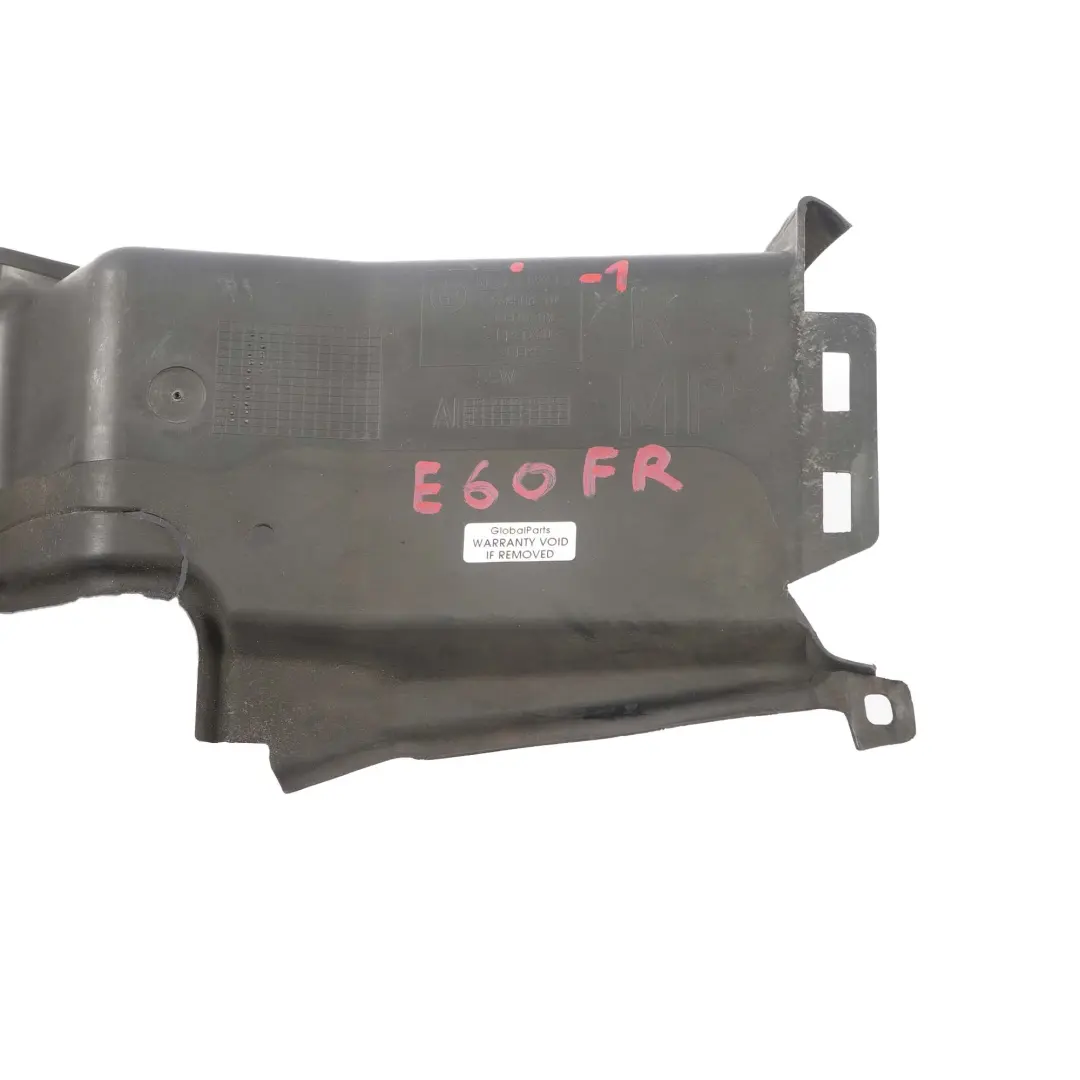 Luftführung Abdeckung Frontmaske Vorne Rechts für BMW E60 E61 M Sport mit Teilenummer 7897176 BMW E60 E61 M Sport Luftführung Abdeckung Frontmaske Vorne Rechts - SKU 7897176-1 - Teilenummer 7897176