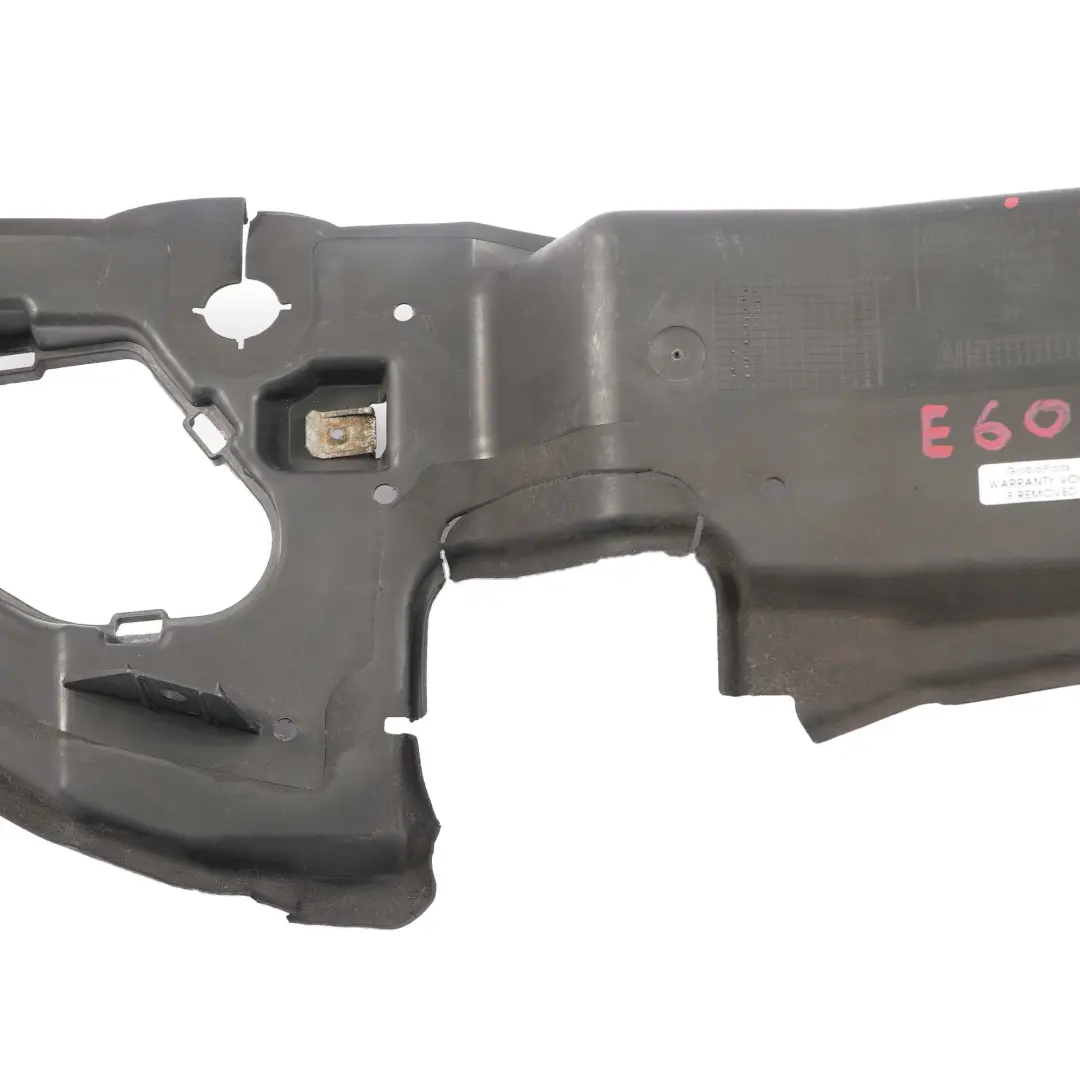BMW E60 E61 Air Duct Front Right O/S Bumper Slam Panelling Cover - SKU 7897176-1 - Part number 7897176