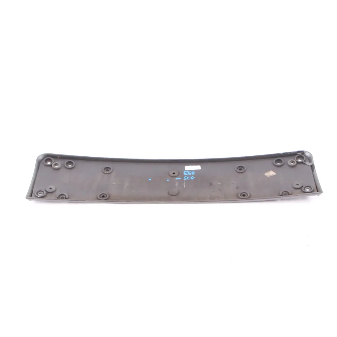  Plate Holder BMW E60 E61 LCI M Sport Licence Base Spacegrau Space Grey 7897181 - SKU 7897181-SCG - Part number 0394347