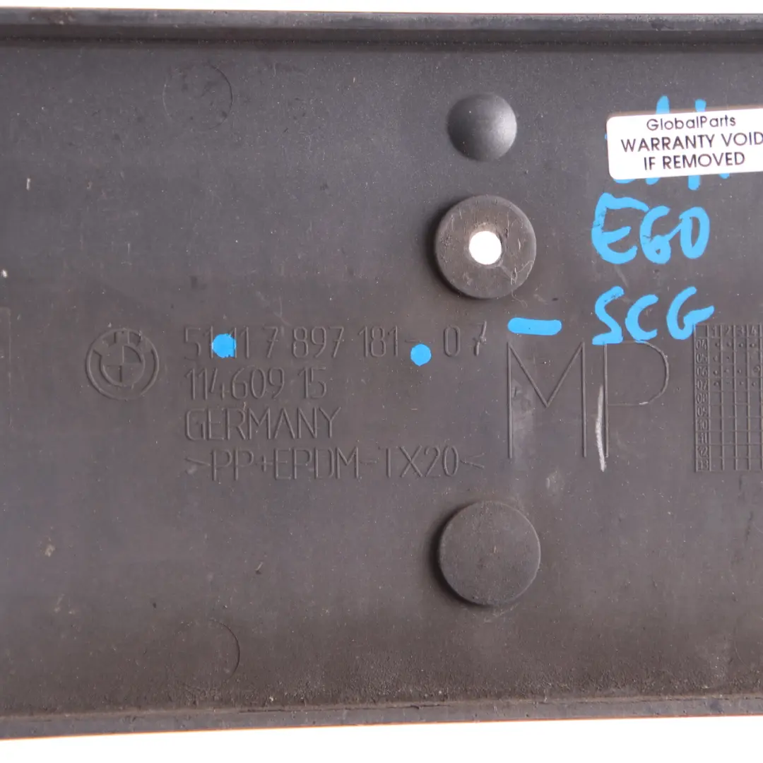 Plate Holder BMW E60 E61 LCI M Sport Licence Base Spacegrau Space Grey 7897181 to with Part number 0394347 Plate Holder BMW E60 E61 LCI M Sport Licence Base Spacegrau Space Grey 7897181 - SKU 7897181-SCG - Part number 0394347