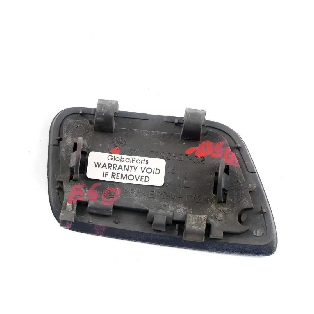 BMW E60 M-Sport pare-chocs avant - Cache phare gauche - Bleu fonce 7896597 - SKU 7897211-1 - Numéro de pièce 7897211