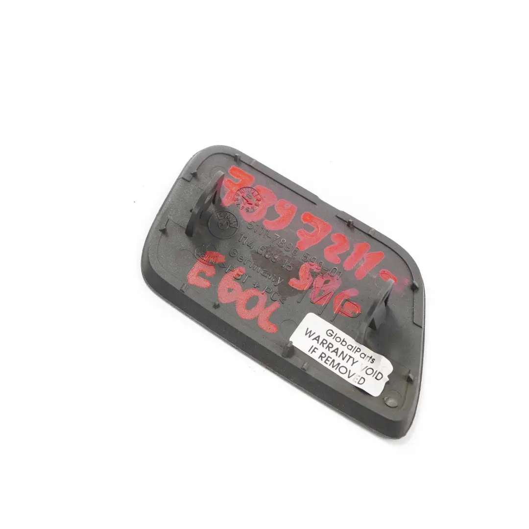 M-Sport pare-chocs avant - Cache phare gauche Silbergrau A08 7896597 pour BMW E60 à propos du numéro de pièce 7897211 BMW E60 M-Sport pare-chocs avant - Cache phare gauche Silbergrau A08 7896597 - SKU 7897211-SBG - Numéro de pièce 7897211