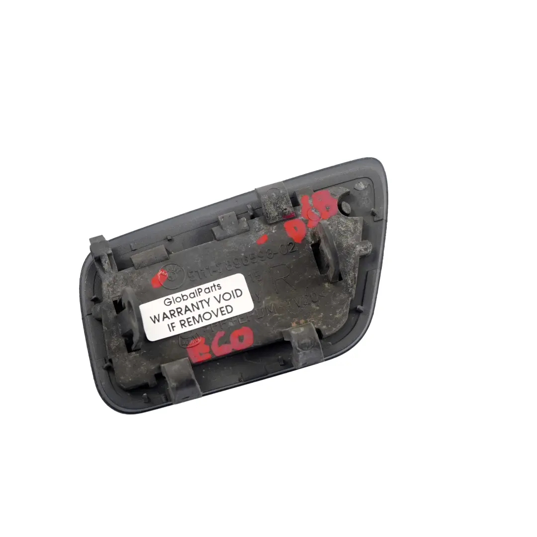 BMW E60 M-Sport Scheinwerferabdeckung Stoßstange Vorne Rechts Dunkelblau 7896598 - SKU 7897212-1 - Teilenummer 7897212