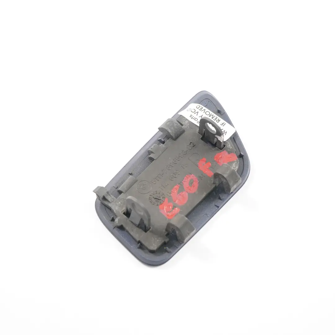BMW E60 M-Sport Pare-chocs Avant Cache phare Droit Mysticblau A07 7896598 - SKU 7897212-MYS - Numéro de pièce 7897212