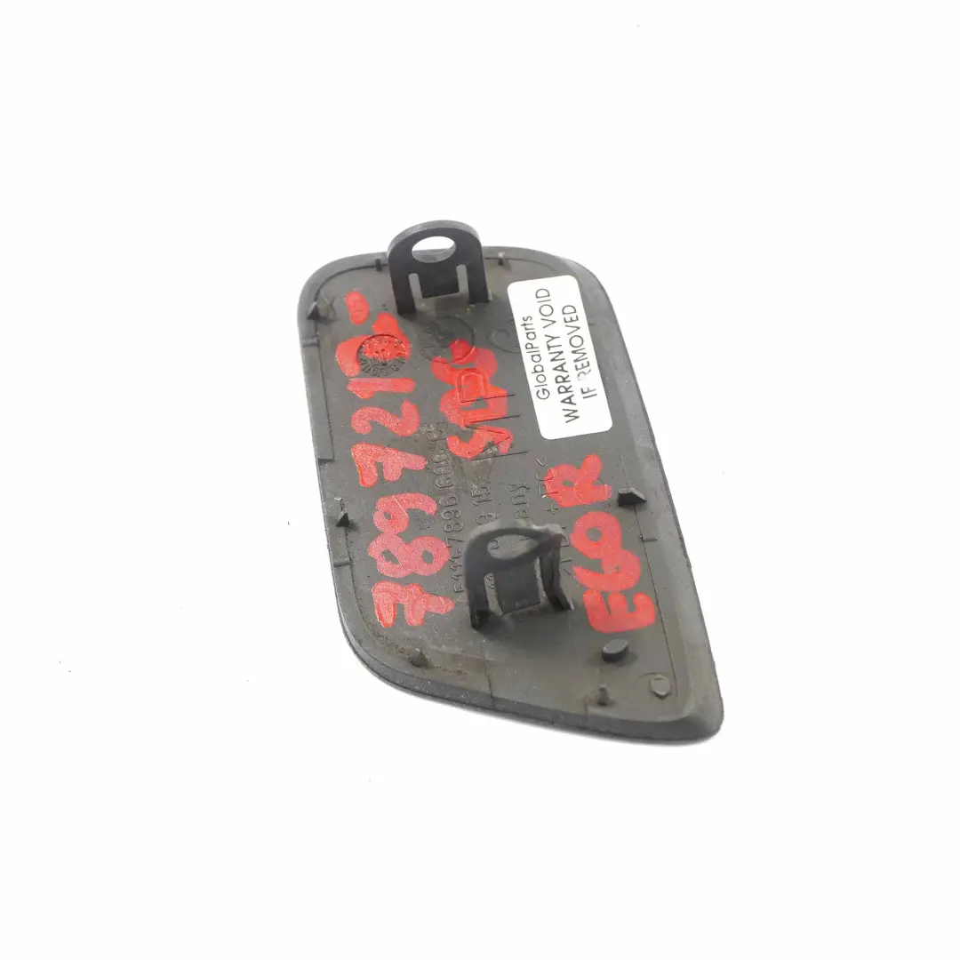 BMW E60 M Sport Front Bumper Headlight Spray Cover Right Silbergrau Silver Grey - SKU 7897212-SBG - Part number 7897212