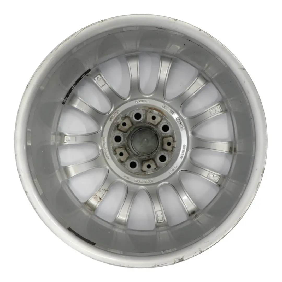 BMW E63 E64 Front Silver Wheel Alloy Rim 19" 8,5J V Spoke 152 ET:14 - SKU 7897256-2 - Part number 7897256